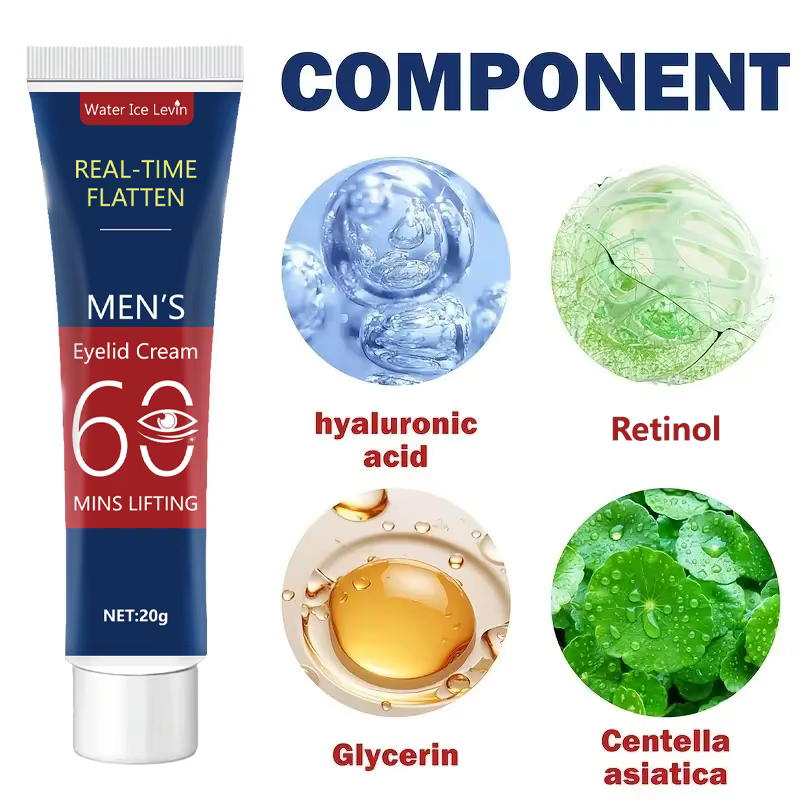 Crème lissante instantanée pour les paupières pour hommes et femmes