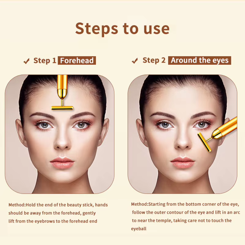 Ohio eur facial électrique en forme de T
