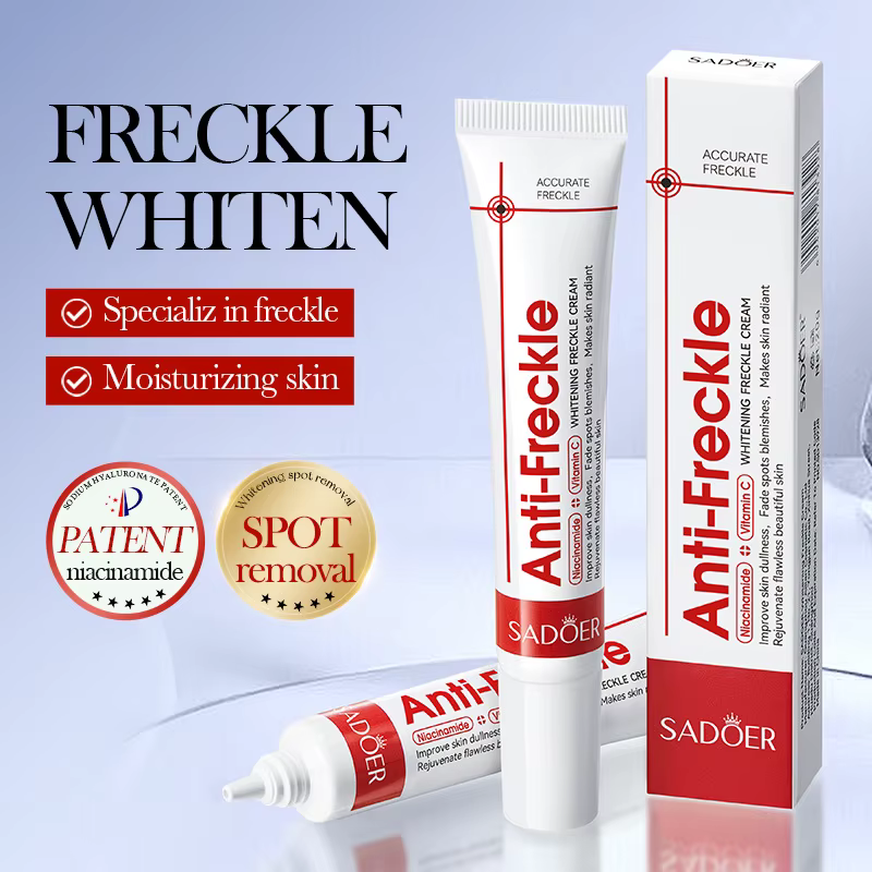 1/3/5 pièces SADOER Anti taches de rousseur crème visage crèmes blanchissantes élimination