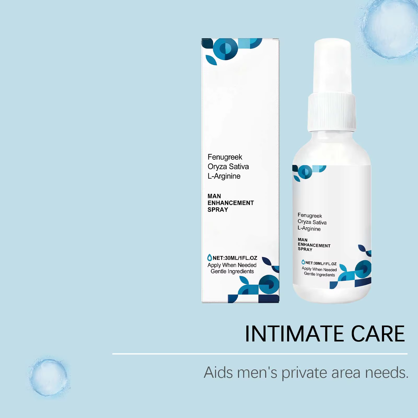 Spray de soin pour hommes – Formule douce non irritante