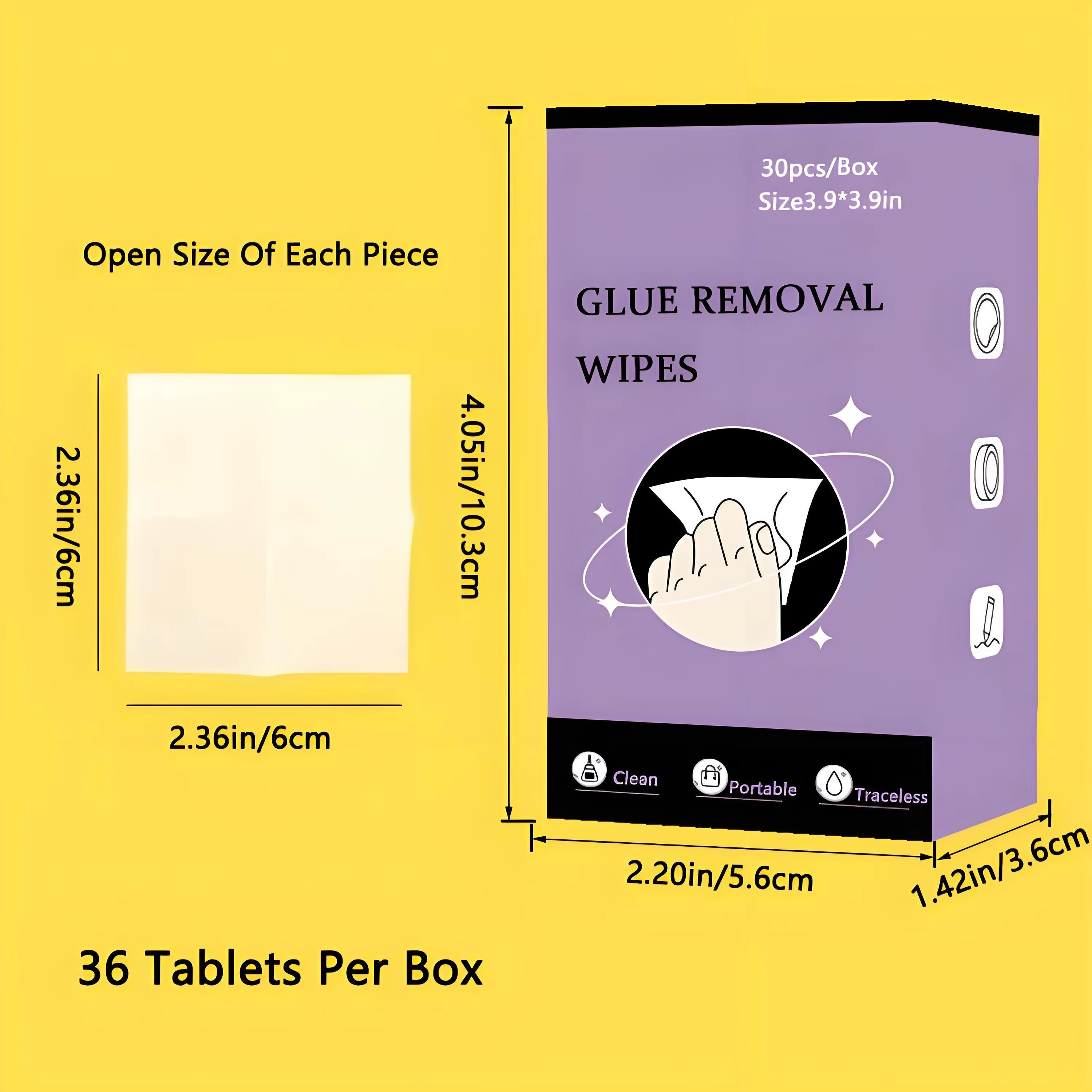 Lingettes adhésives jetables - nettoyant portable sans résidus adapté aux surfaces de cuisine, de salle de bain, de salon et de voiture