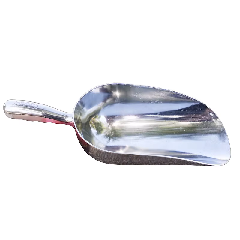 Cuillère à glace épaisse, trémie, cuillère en aluminium, grande cuillère à mélanger épaisse, cuillère à pince, cuillère à sucre, cuillère à matière