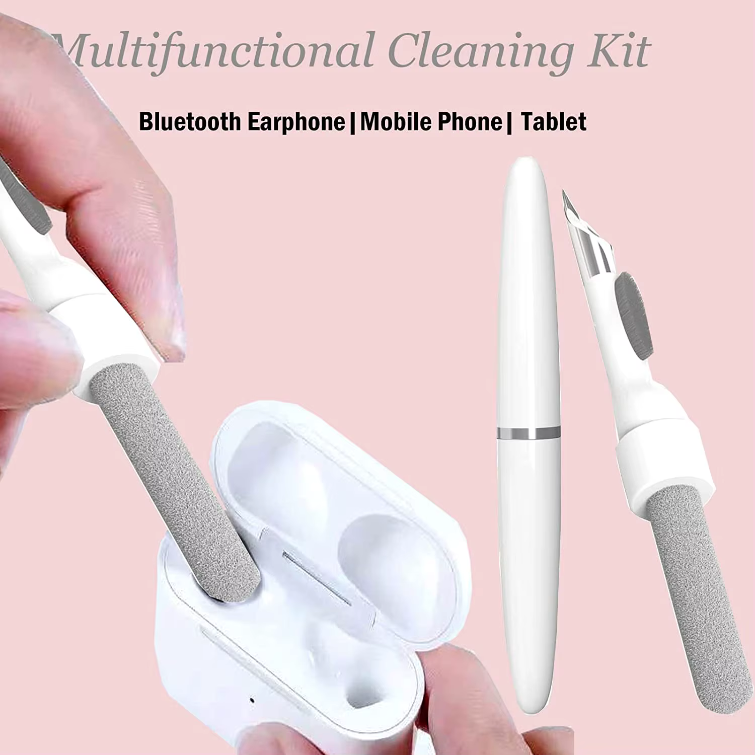 Pour Kit de nettoyage pour Airpods Pro 3 2 1 écouteurs Bluetooth stylo de nettoyage brosse écouteurs étui outils de nettoyage Air PodsXiaomi Airdots