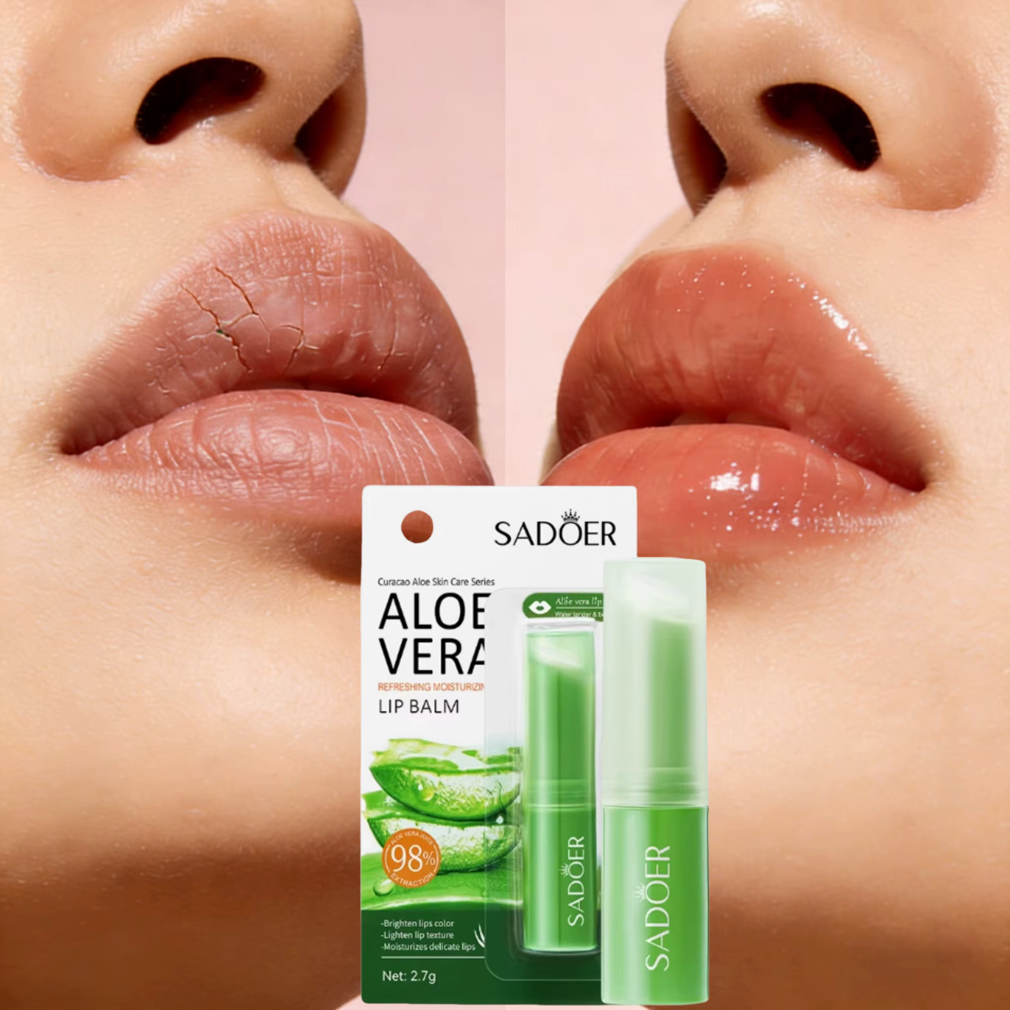 Baume à lèvres à l'aloe vera