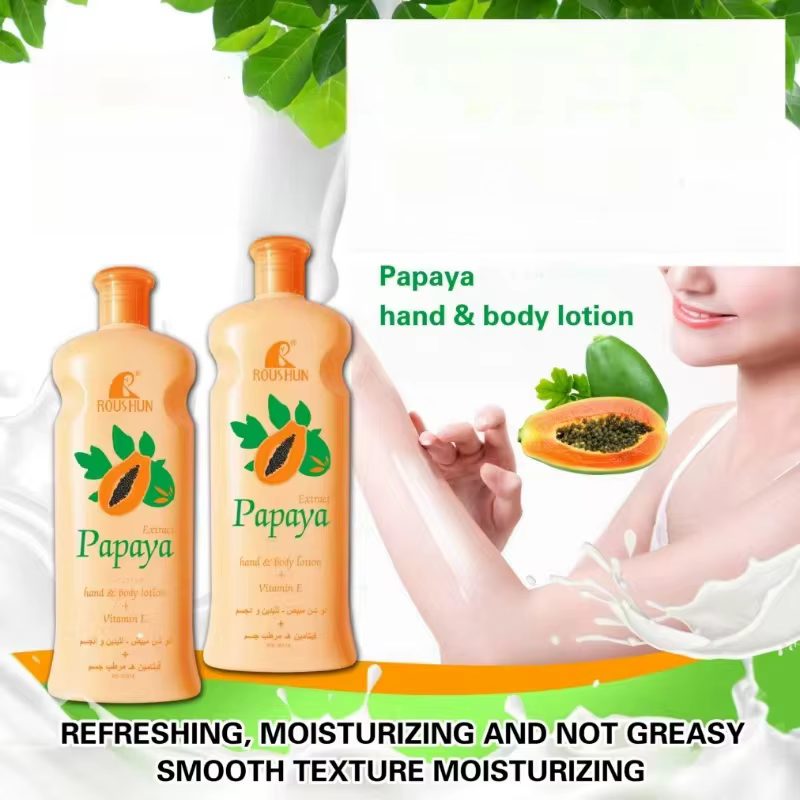 Lotion corporelle à la papaye