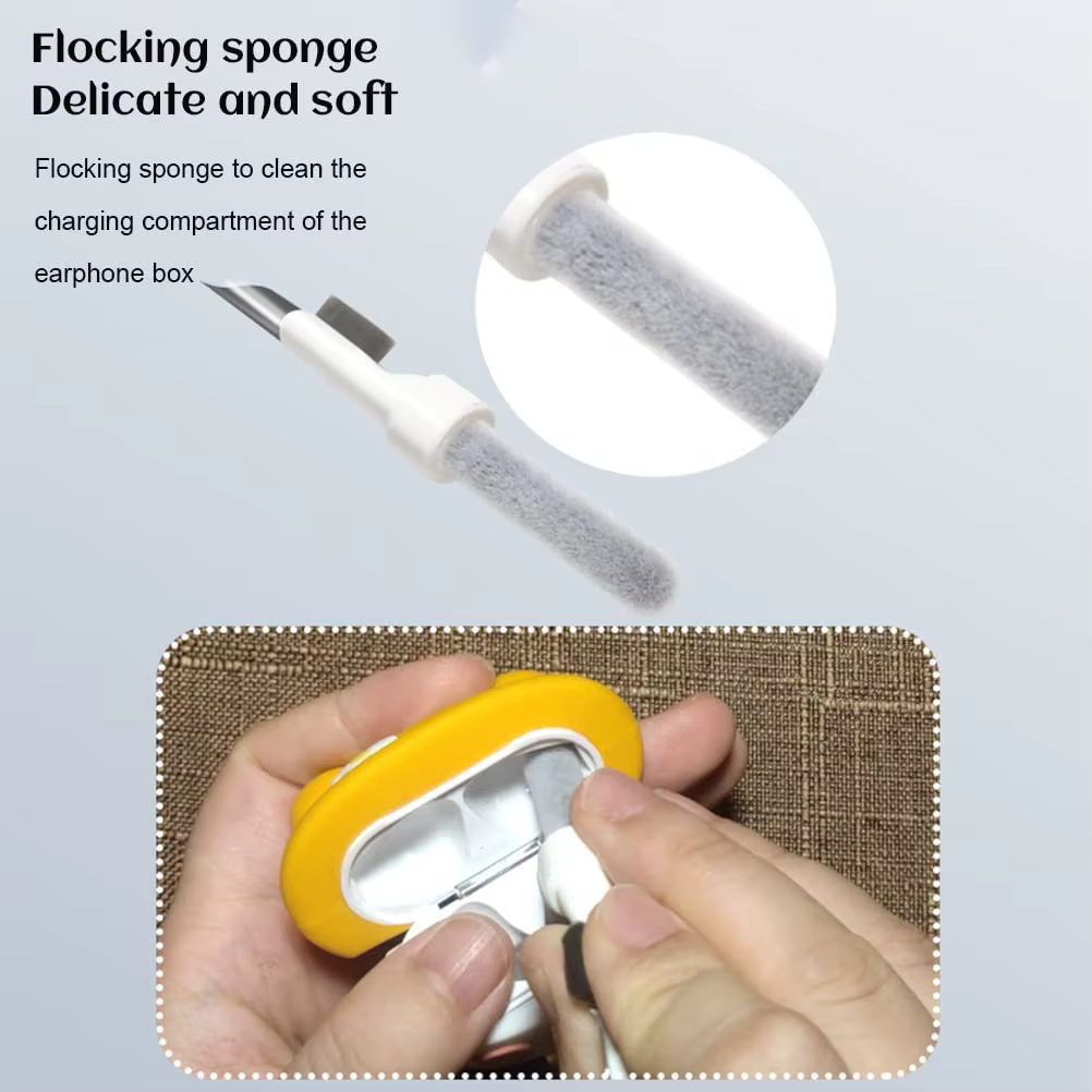 Pour Kit de nettoyage pour Airpods Pro 3 2 1 écouteurs Bluetooth stylo de nettoyage brosse écouteurs étui outils de nettoyage Air PodsXiaomi Airdots