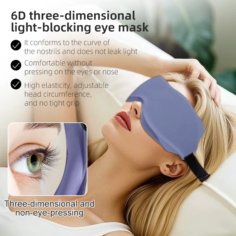 Masque de sommeil 3D de voyage