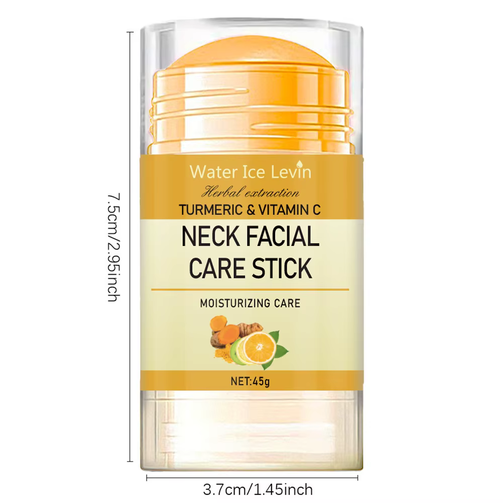 Curcuma et vitamine C cou visage soin rides lignes Lifting blanchiment serrer Double menton Anti-âge rajeunissement