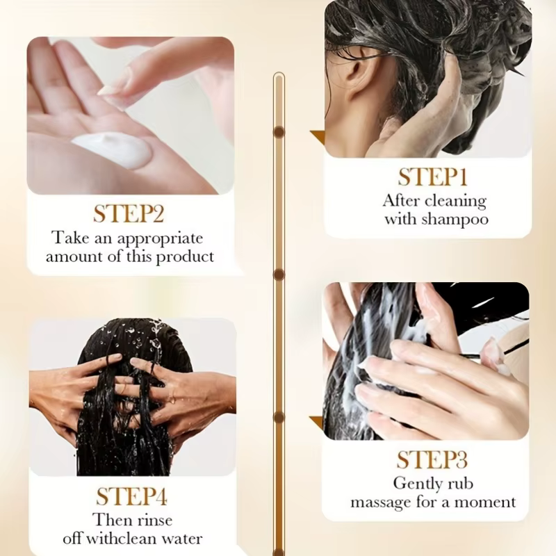 Masque capillaire à la purée de riz