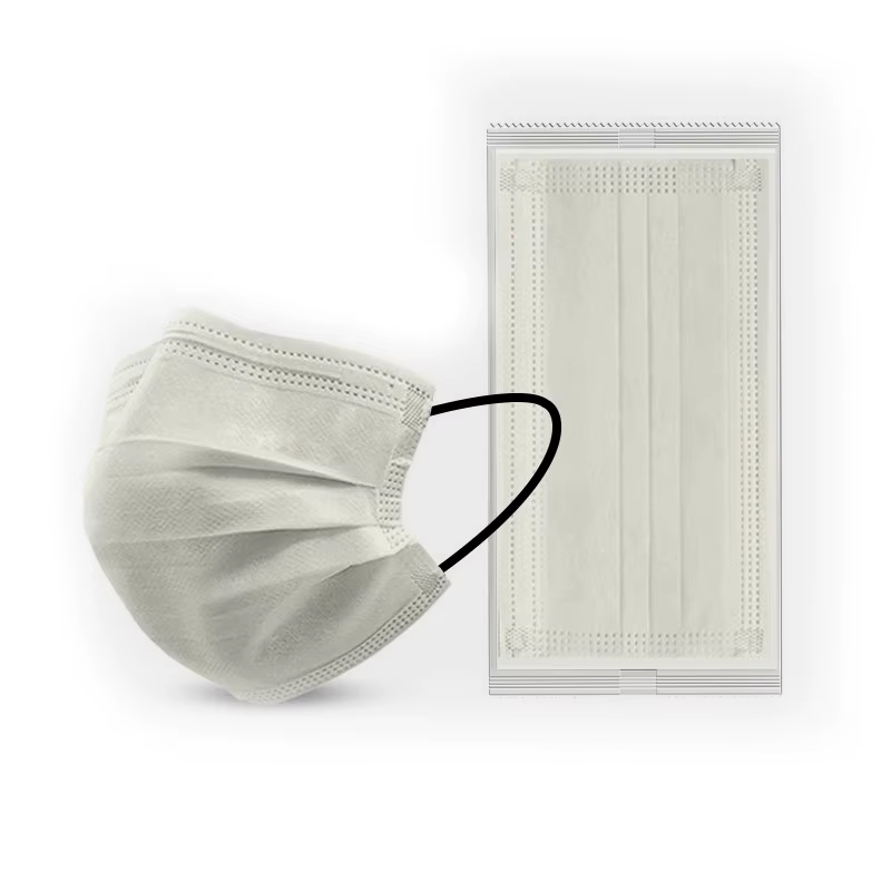 Masques jetables pour adultes, emballage individuel, filtre Meltblown, masque facial non tissé, bleu, respirant, protecteur, 10 à 100 pièces