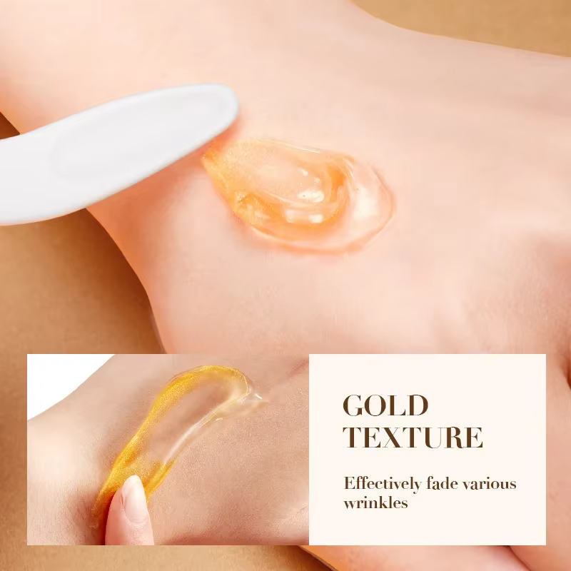 Crème pour le visage au collagène de perles dorées 24K