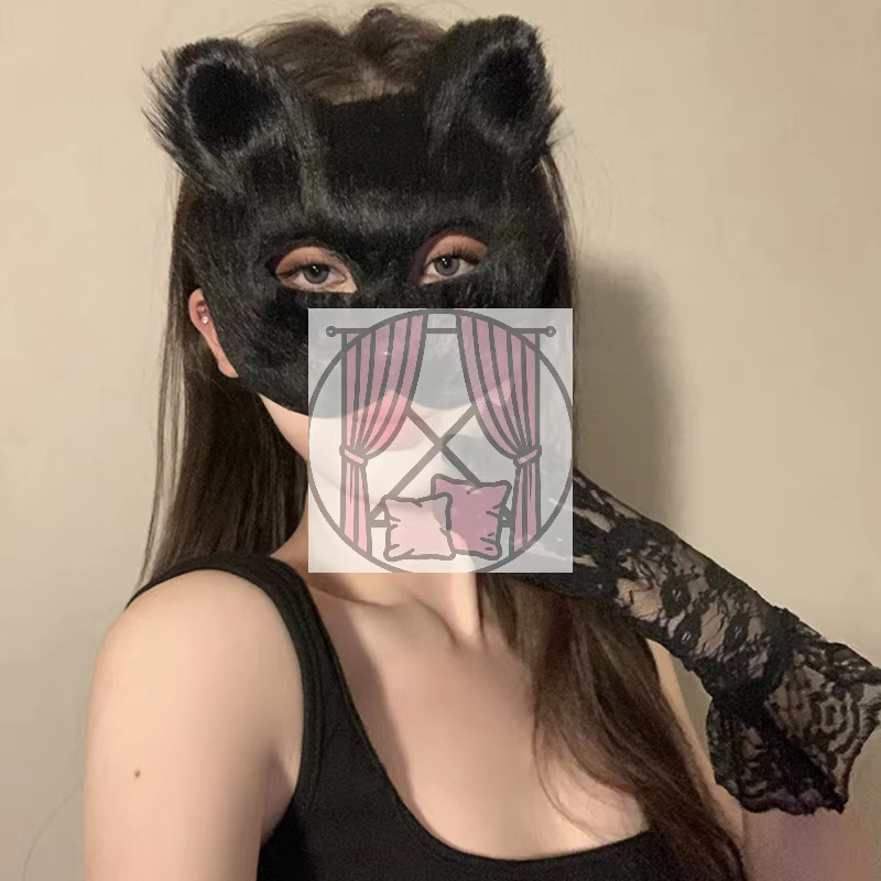 Lot de 3 masques demi-visage DIY à peindre soi-même, masques vierges à peindre à la main, cadeaux pour fêtes à thème animalier, fête costumée