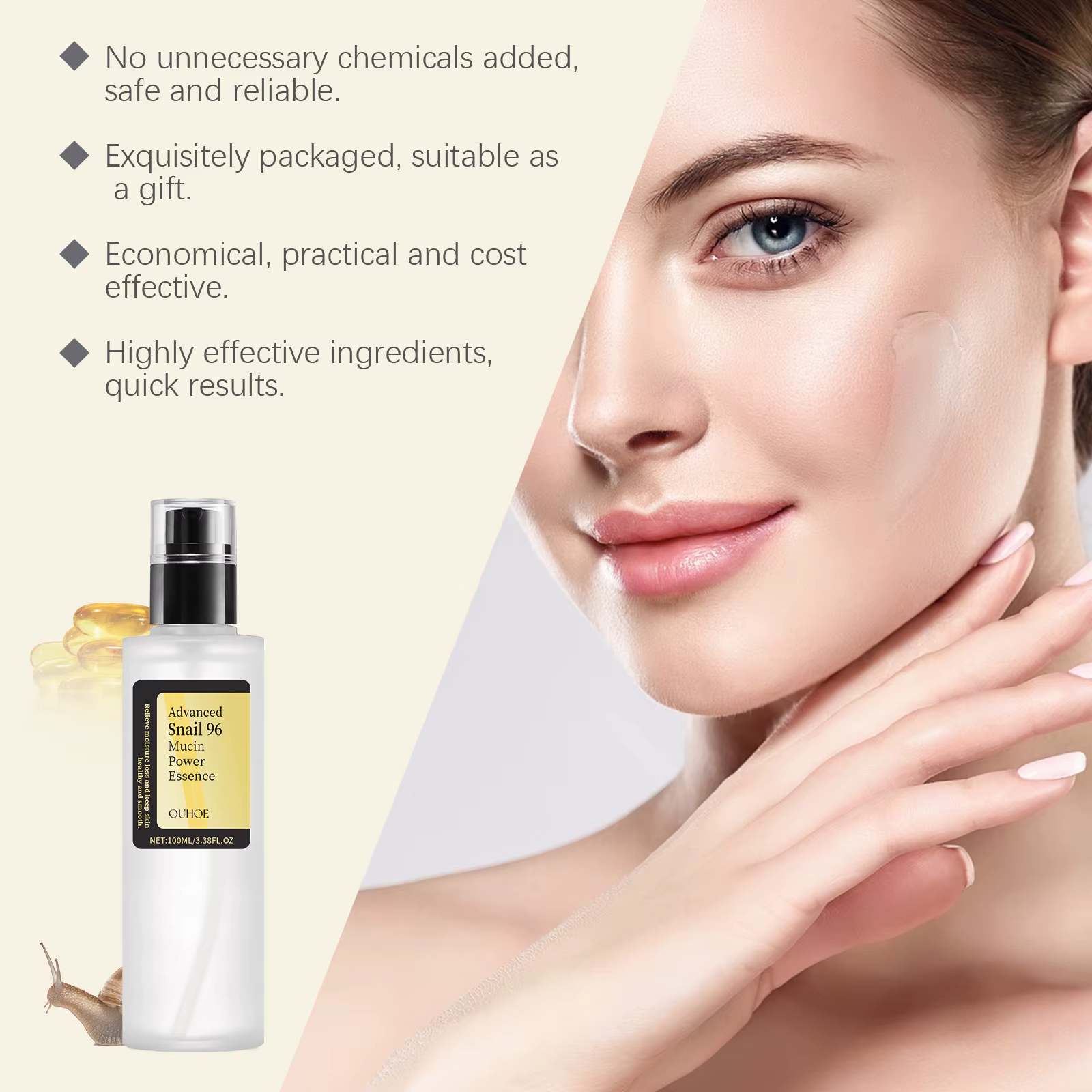 Essence de Mucin d'escargot 100ml