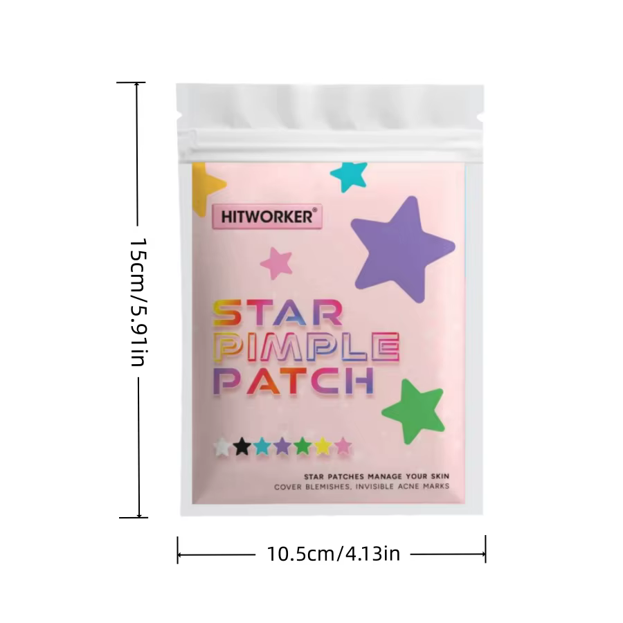 Patch anti-acné en forme d'étoile