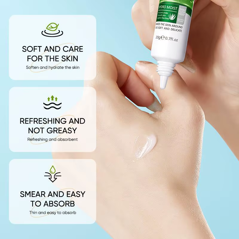SAODER Aloe Vera crème pour les yeux Anti cernes sacs