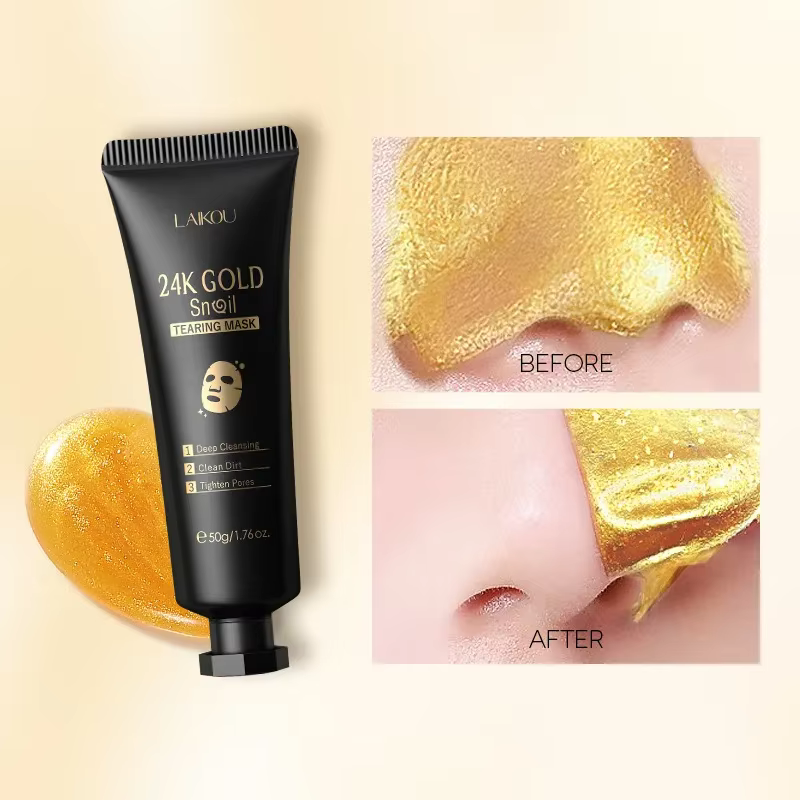 Masque peel-off Laikou 24K Gold Snail