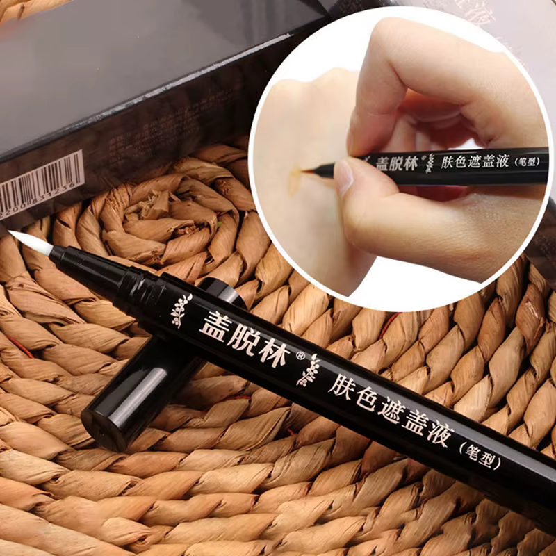 Vitiligo Leukoderma stylo couvrant imperméable correcteur crème liquide femmes hommes visage décoloré peau