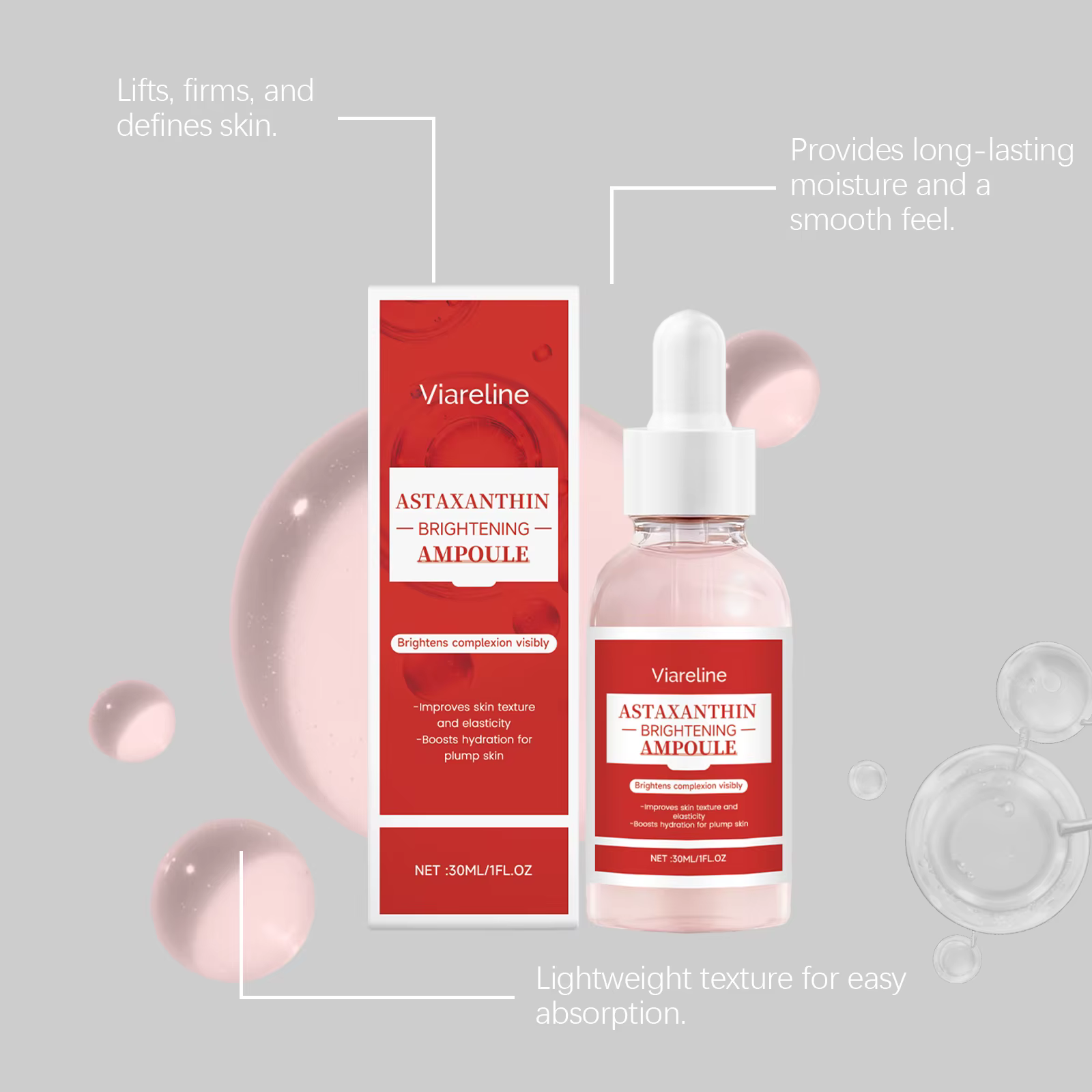 Sérum à l'astaxanthine