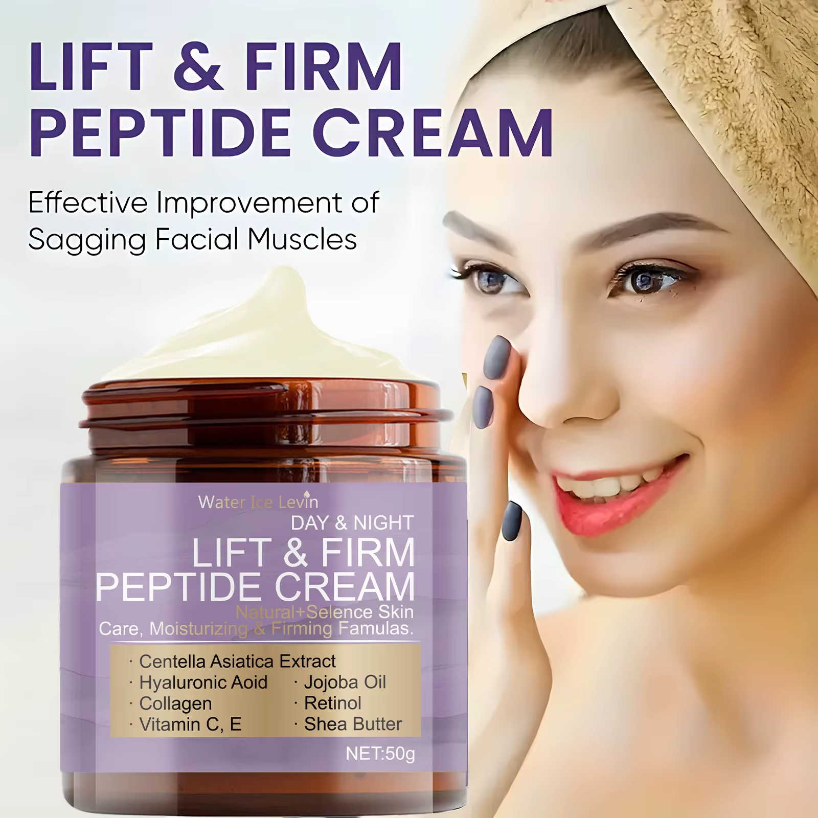 Crème peptidique Water Ice Levin Lift&Firm