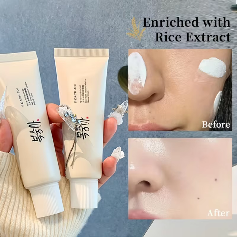 Crème hydratante à l'extrait de riz coréen