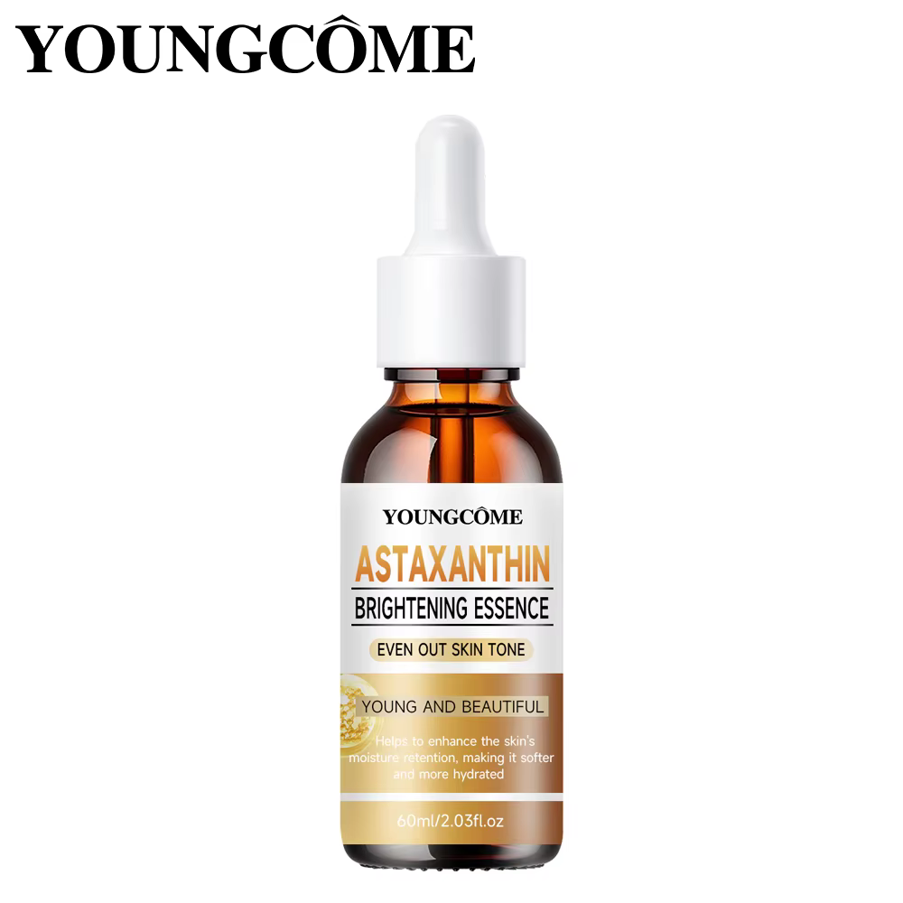 YOUNGCOME Astaxanthine raffermissant et hydratant Essence Anti-âge lisse les rides hydrate éclaircit resserre les soins de la peau