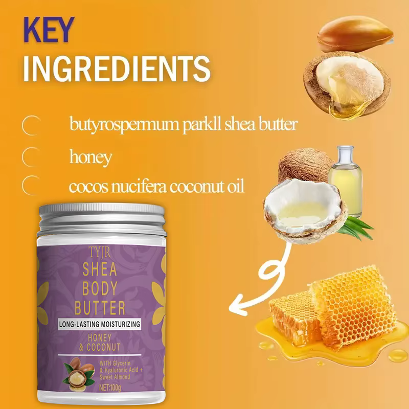 Crème hydratante pour le corps au beurre de karité