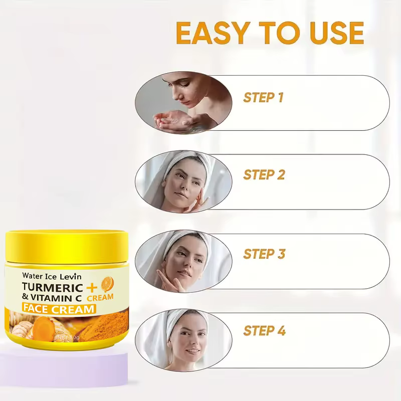 Crème Anti-âge au curcuma et à la vitamine C