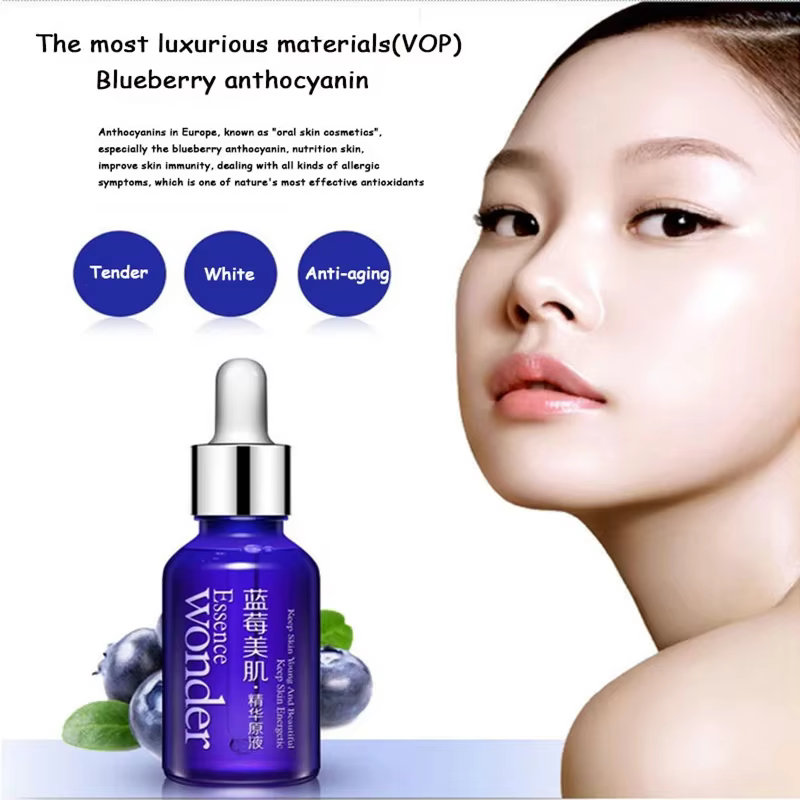 BIOAQUA myrtille merveille Essence sérum visage Lifting Anti-âge rides