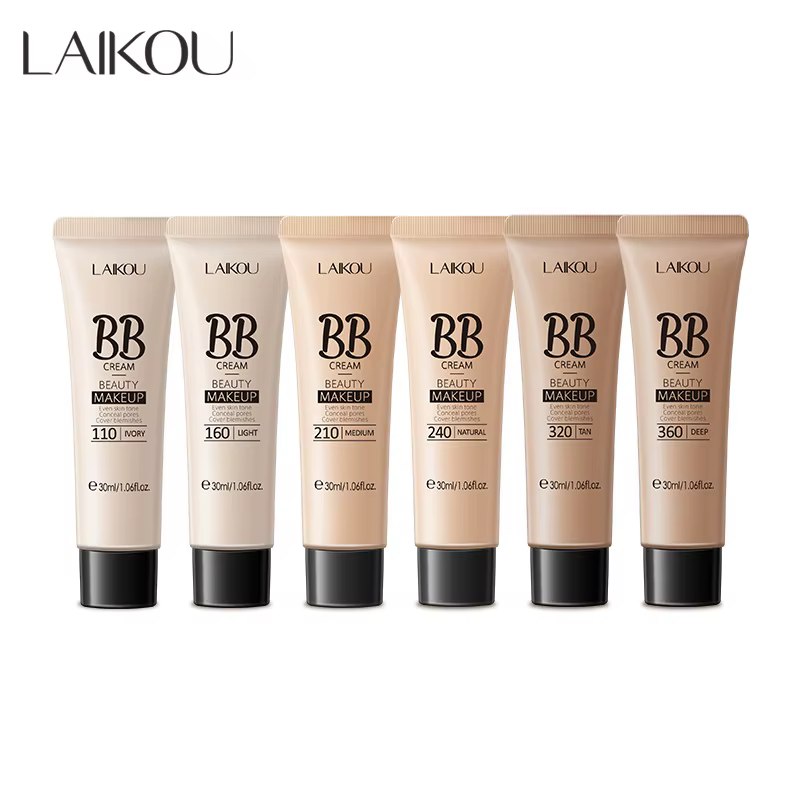 LAIKOU BB crème visage Base liquide fond de teint maquillage imperméable longue durée correcteur