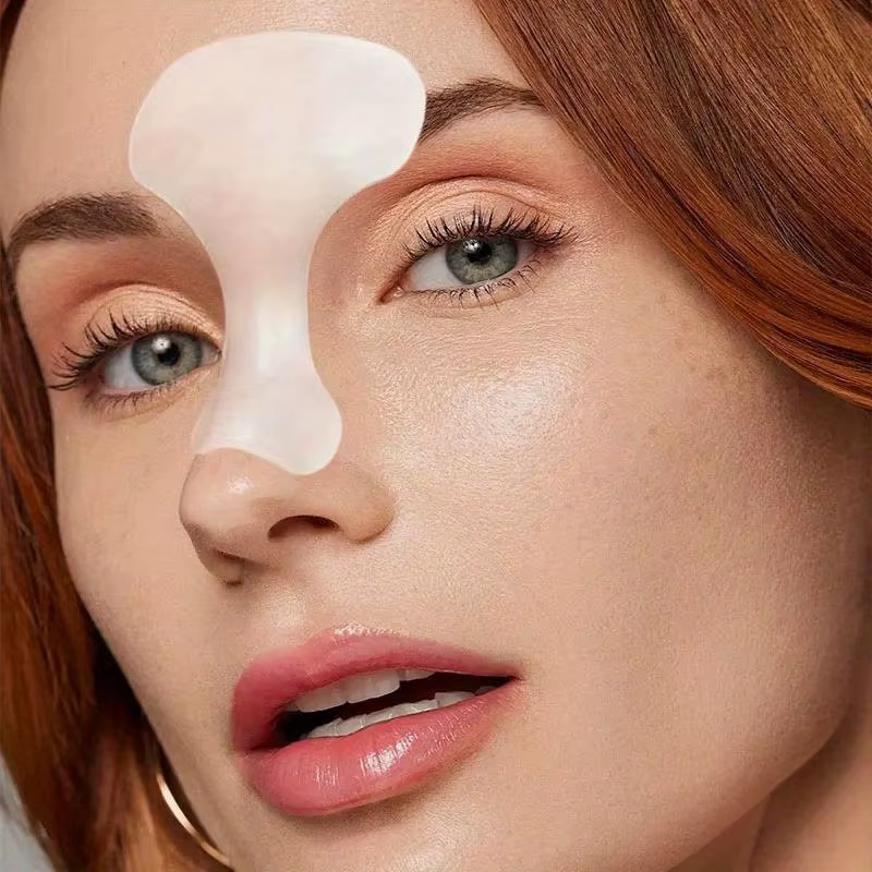 Patchs faciaux en Silicone réutilisables pour le traitement Anti-rides