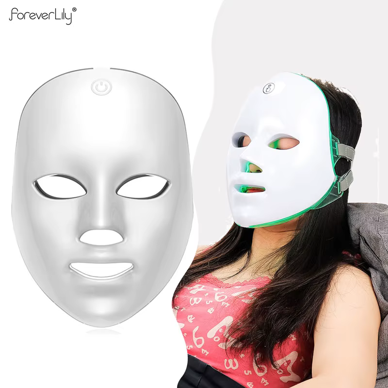 Masque facial LED 7 couleurs