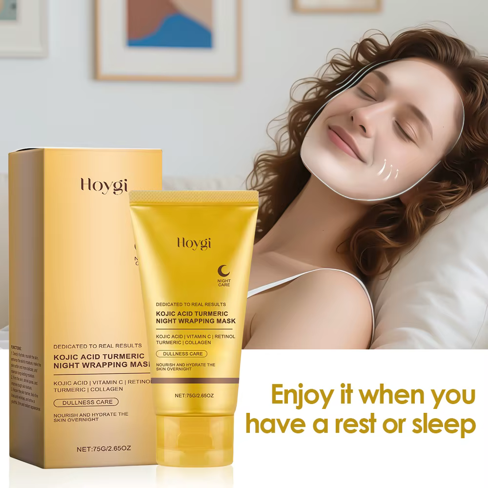 Masque facial décollable au collagène +