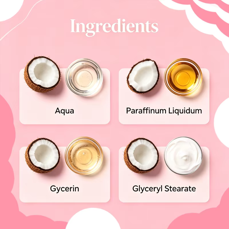 Crème dépilatoire à l'huile de coco YUITIKUE 65g - Douce et hydratante pour femmes