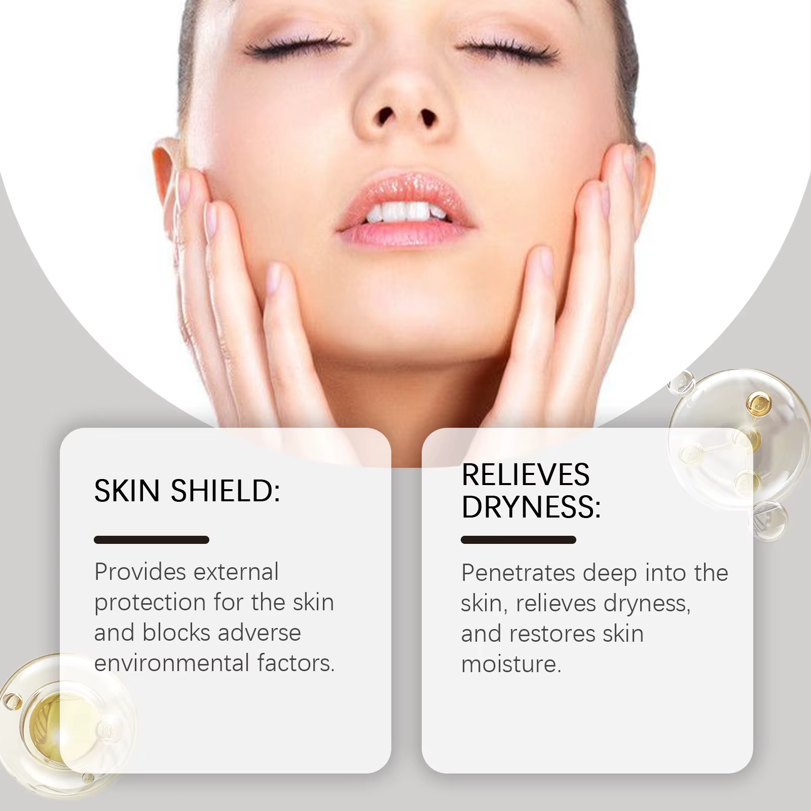 Crème au suif naturelle : Resserre les pores