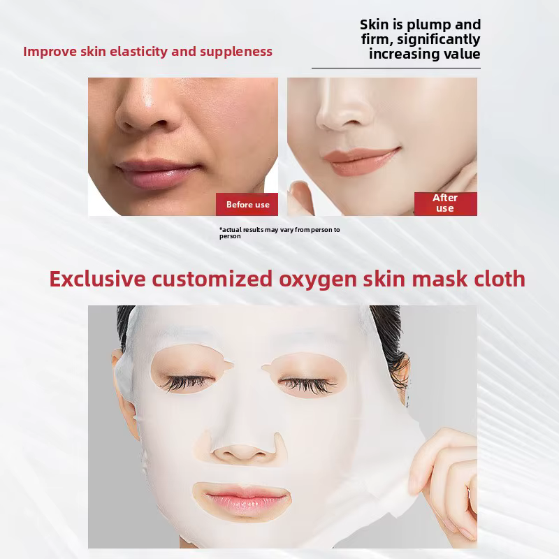 Masque coréen par injection d'oxygène CO pour rétrécir les pores et hydrater