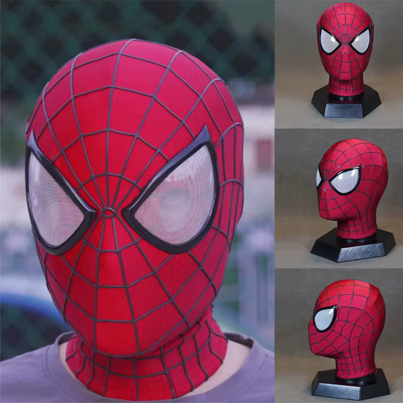 Nouveau masque artisanal de haute qualité de Spider-Man 2, version Spiderman Garfield de Peter Parker, pour Halloween, cadeau de Noël