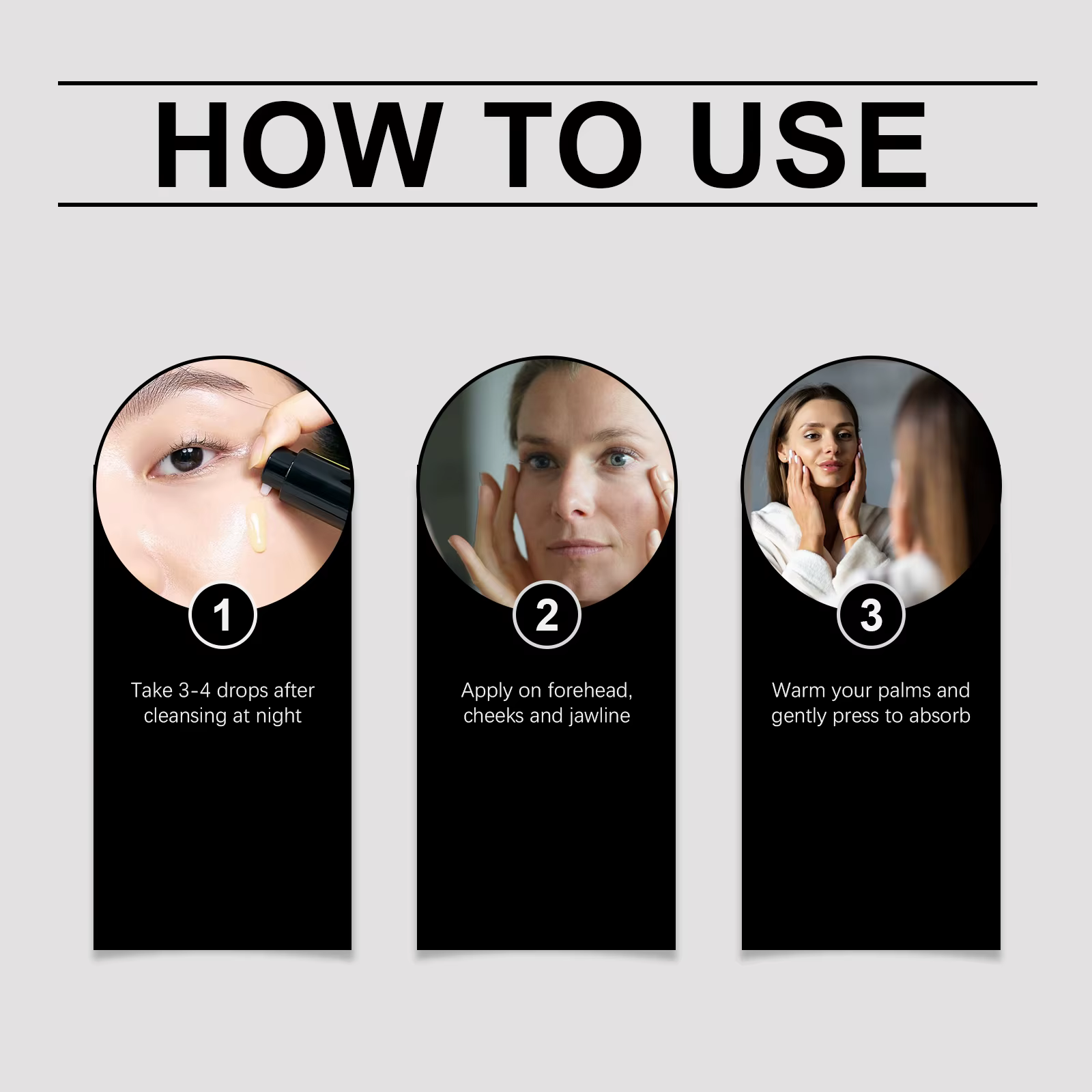 Crème pour les yeux coréenne pour Anti-rides et âge