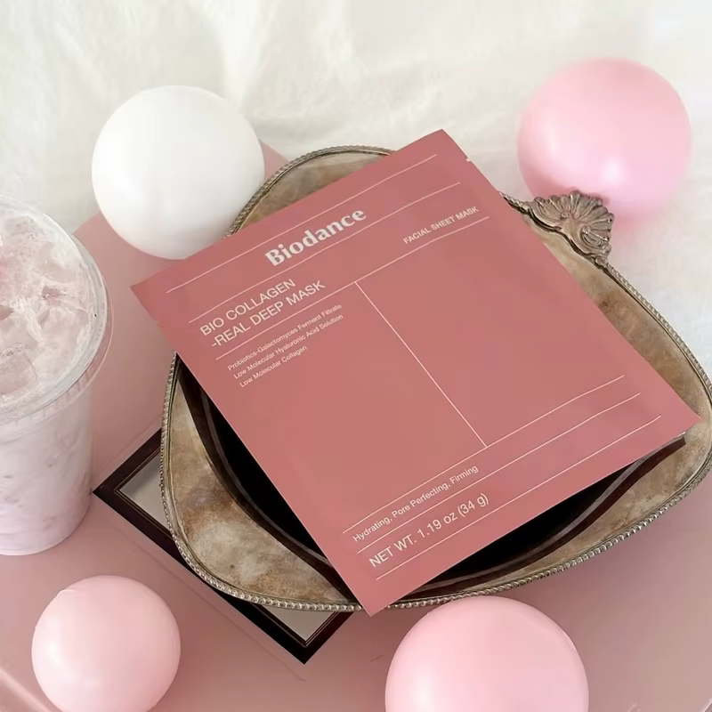 Biodance Caviar PDRN Bio-Collagène Masque Gel Hydratant Profond Nuit Rétrécissement des Pores Amélioration de l'Élasticité Hydratation
