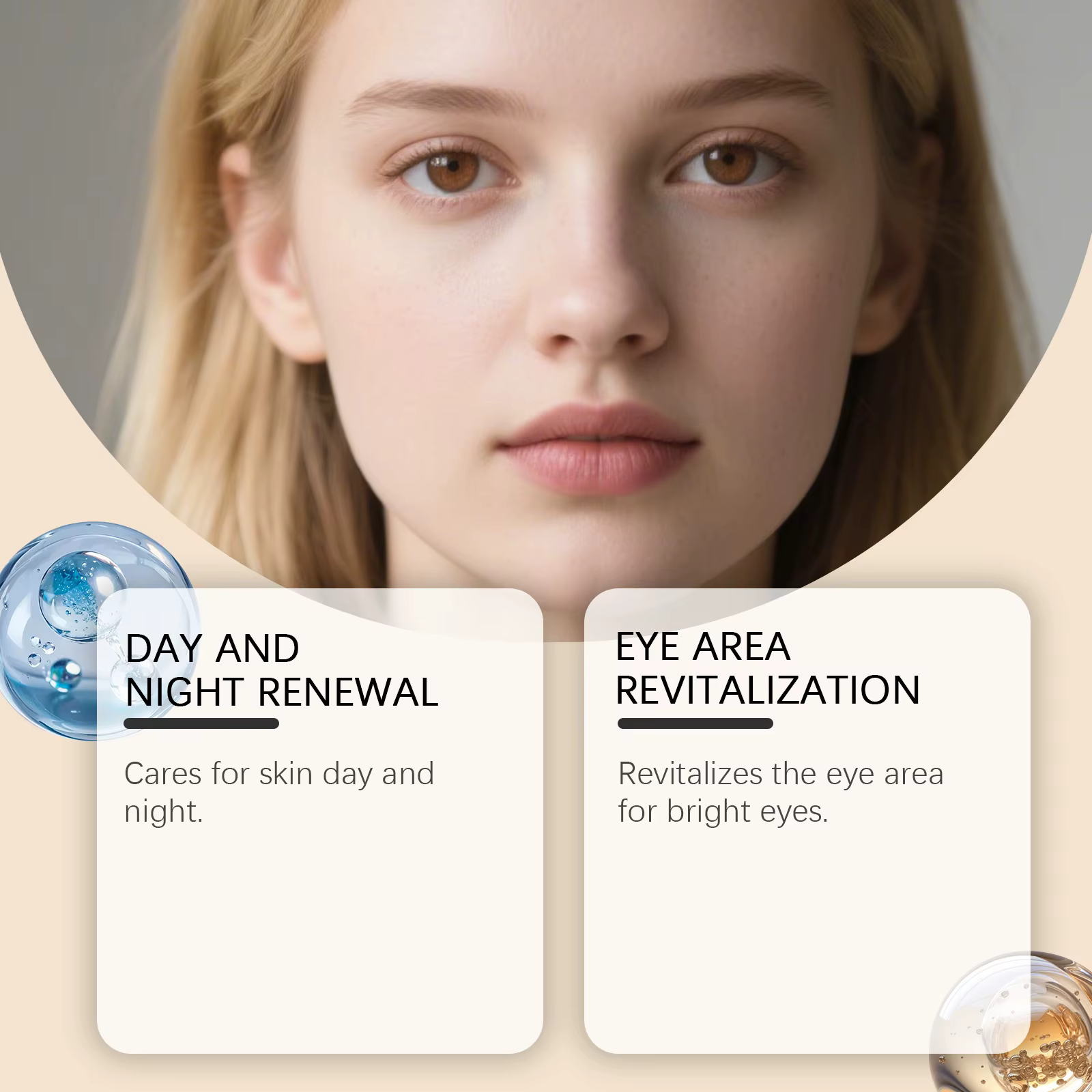 Ensemble de soins de la peau jour et nuit