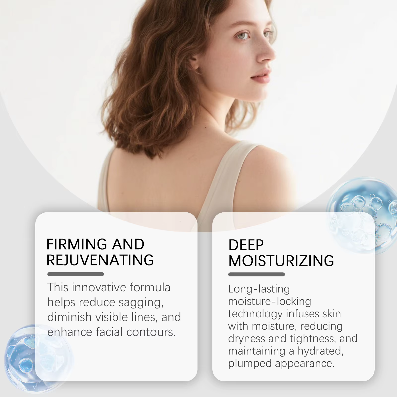 Niacinamide éclaircir la crème de nuit améliore la matité inhibe la Production de la mélanine rétrécit les Pores