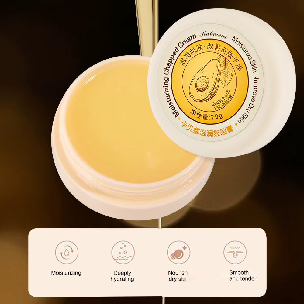 Baume hydratant intensive pour peau craquelée – Crème ultra hydratante pour pieds et mains pour talons secs et rugueux
