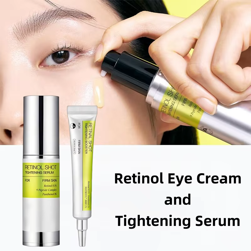 Coréen Vita A rétinol raffermissant sérum crème pour les yeux ensemble