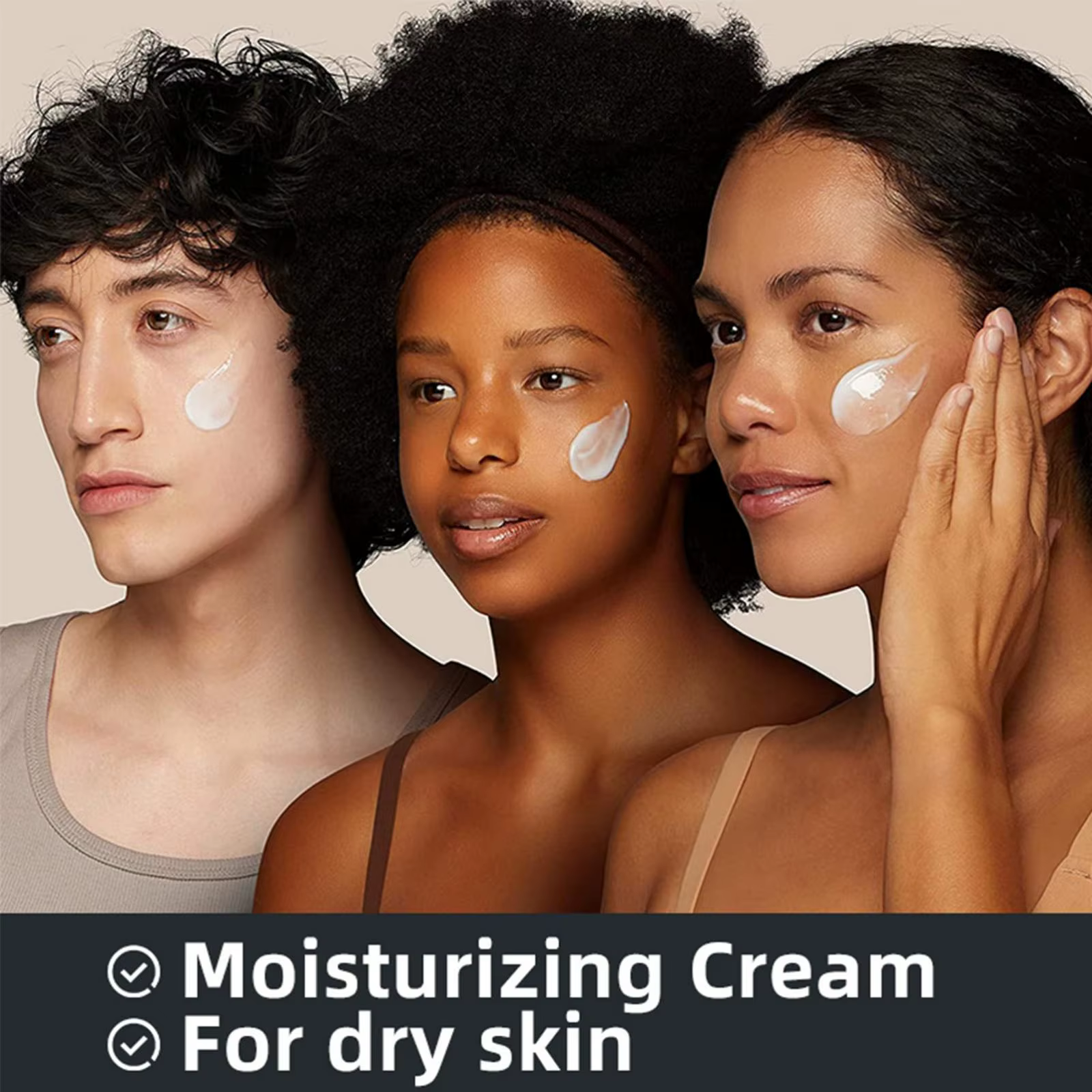 Crème à l'acide hyaluronique au collagène rétinol