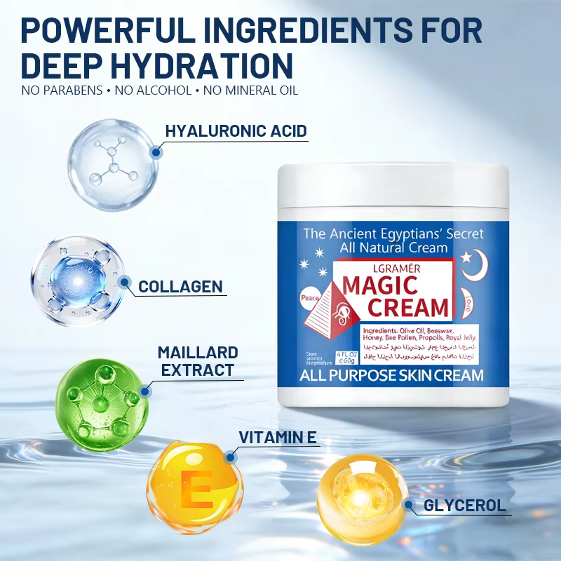 Crème magique pour le visage 30g/60g/120g : hydratante