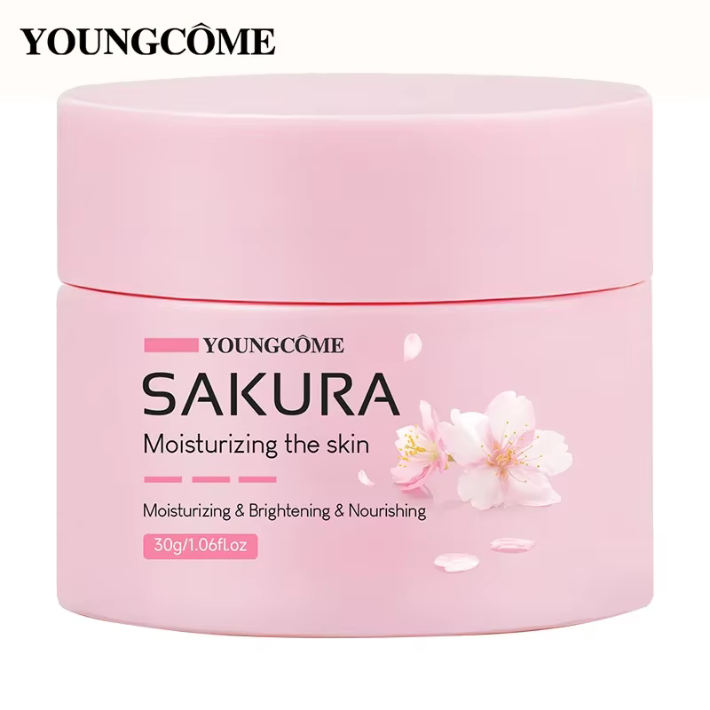 YOUNGCOME Sakura Essence crème fleur de cerisier hydratant pour le visage pour peau sèche et rugueuse Anti-âge Lifting