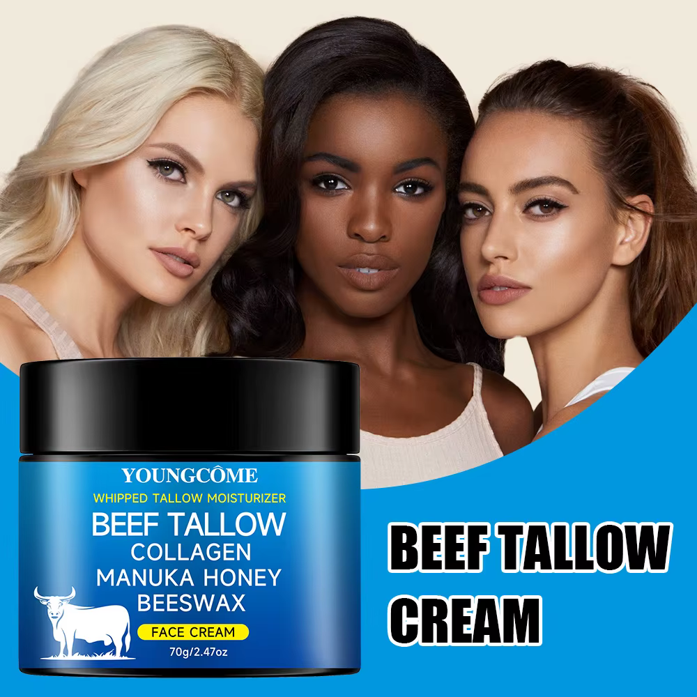 Crème Visage au Suif et Huile d'Olive Brute Honayolive Anti-Âge
