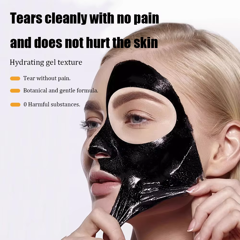 Masque Noir Charbon de Bambou - Purification Intense des Pores | Texture Douce