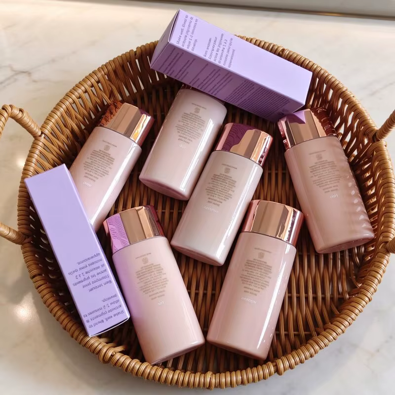 Sérum teinté hydratant populaire 6 couleurs, crème CC hydratante, correcteur de couleur, couvrance légère et superposable, maquillage pour un teint naturel éclatant