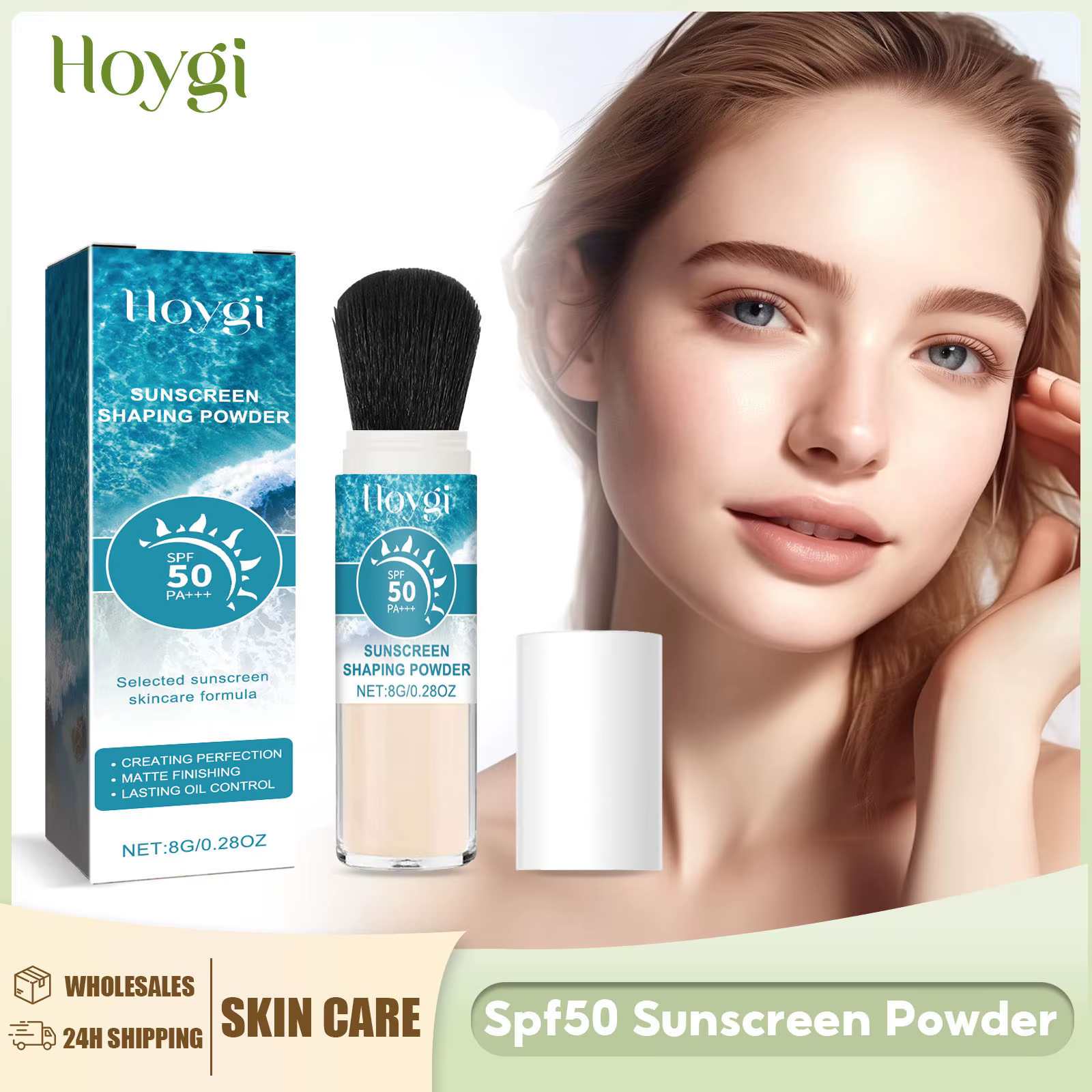 Poudre libre de protection solaire SPF50