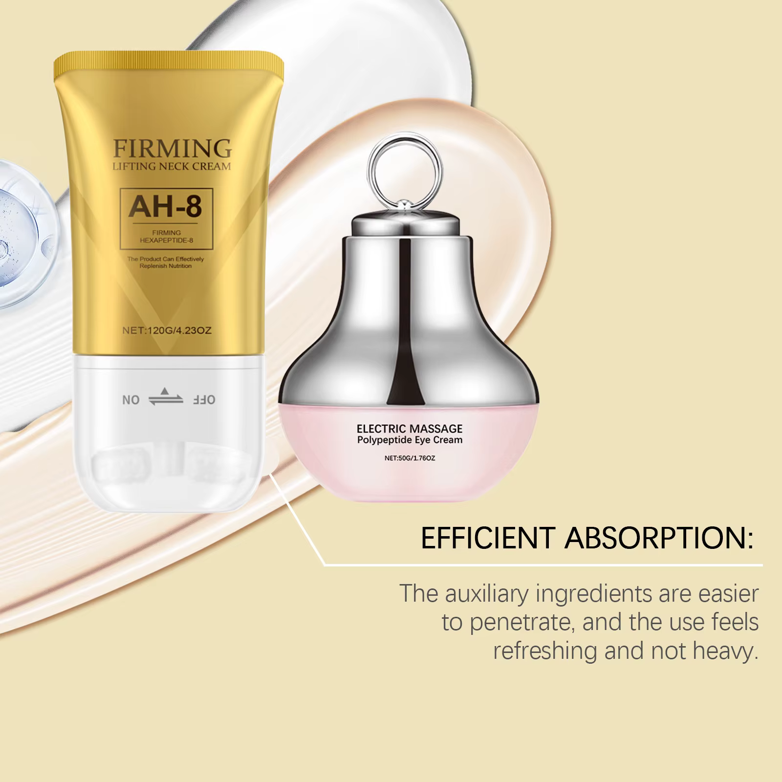 Kit de Soin Raffermissant Visage : Resserre la Peau des Yeux
